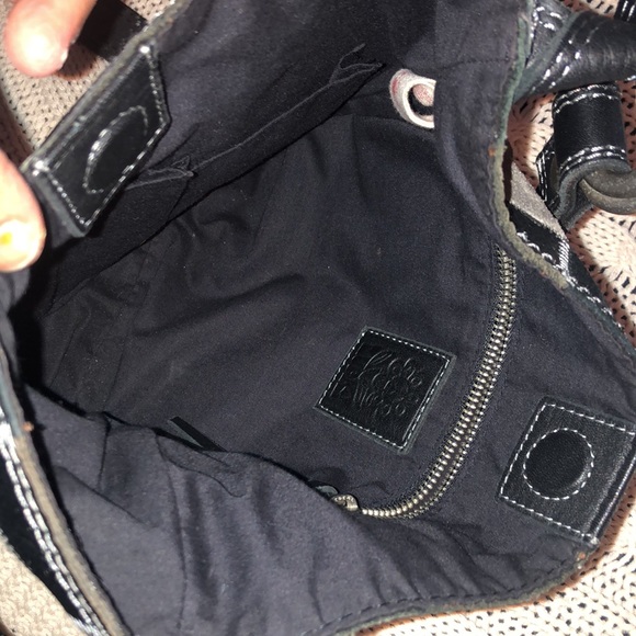 Lucky Brand Leather shoulder Bag Messenger Crossbody Satchel Saddle - Picture 7 of 12